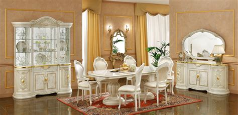 Leonardo Italian dining room furniture set | EM Italia