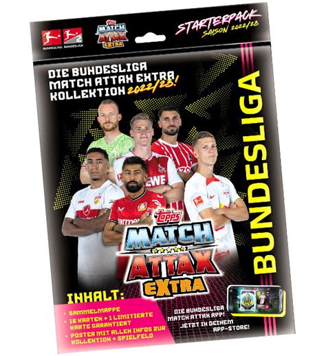 Topps Bundesliga Match Attax EXTRA 2022 23 Starterpack Stickerpoint