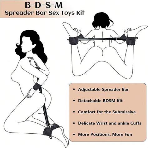 Bdsm Bondage Restri Es Spreader Bar Sexo Casais Brinquedos Sexuais