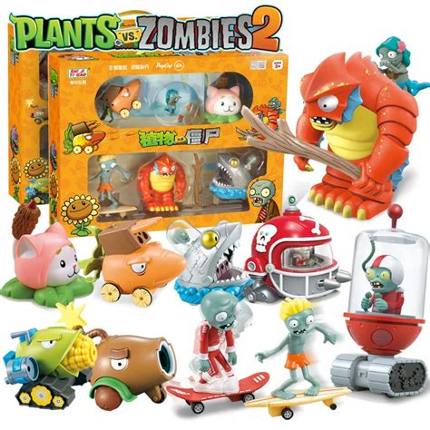 Figuras De Acci N De Plants Vs Zombies Para Ni Os Juego De Personajes