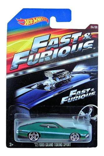 Hot Wheels Fast And Furious 2015 72 Ford Grand Torino Sport Meses sin interés