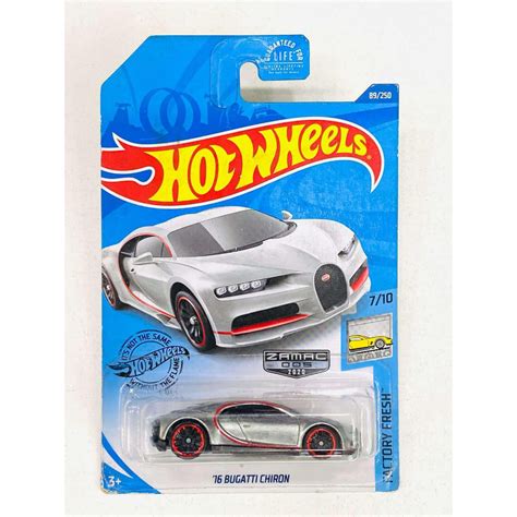 Hot Wheels 16 Bugatti Chiron Zamac Walmart Exclusivo Shopee Brasil