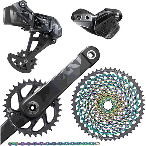 Sram XX1 Eagle AXS ETap Gruppe 12x1 Fach Komplett Grau Mod 2021