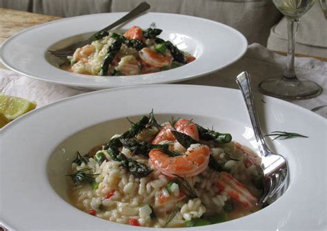 Prawn and Asparagus Risotto Recipe by Joanne - Cookpad