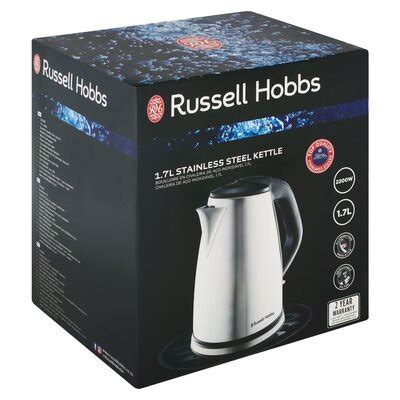 Russel Hobbs W Stainless Steel Electric Kettle L Smart Price