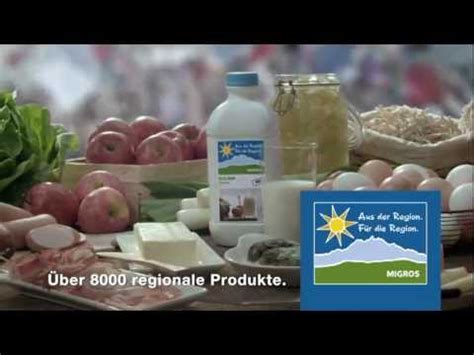 Migros Spot Aus der Region Für Region YouTube