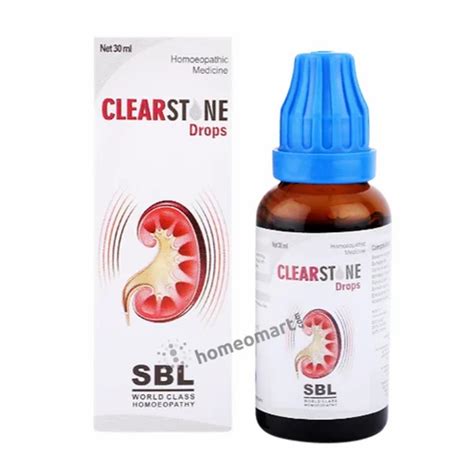 Sbl Clearstone Drops For Kidney And Bladder Stones At Rs 16000