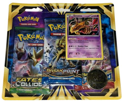 Pokemon Tcg Giratina Blister Pack Containing 3 Booster Packs