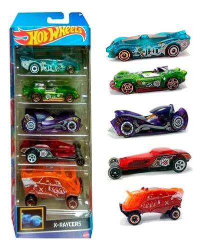 Hot Wheels X Raycers Pack X 5 Mattel Orig Replay