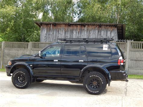 Bagażnik dachowy Mitsubishi Pajero Sport 1, z siatką | Bagażniki ...