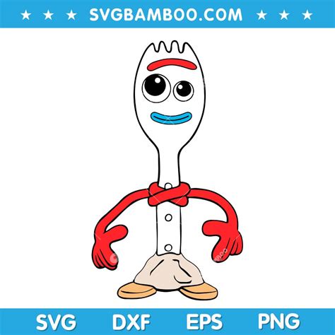 Forky Toy Story Svg Forky Face Svg Disney Movies Svg In 2022 Disney