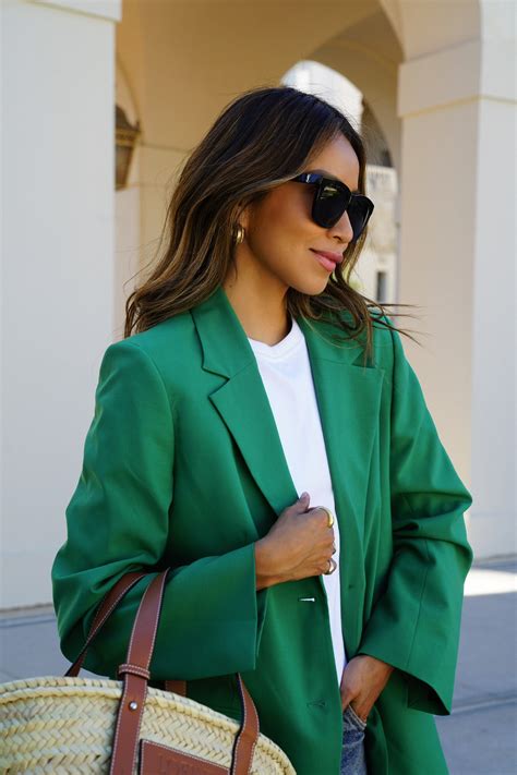 How To Pull Off A Bright Blazer Sincerely Jules