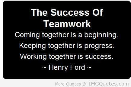 Teamwork quotes 5 | Workplace quotes, Team success quotes, Work quotes