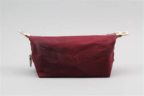 The Jack Dopp Kit Burgundy Waxed Canvas Expandable Dopp Kit Etsy