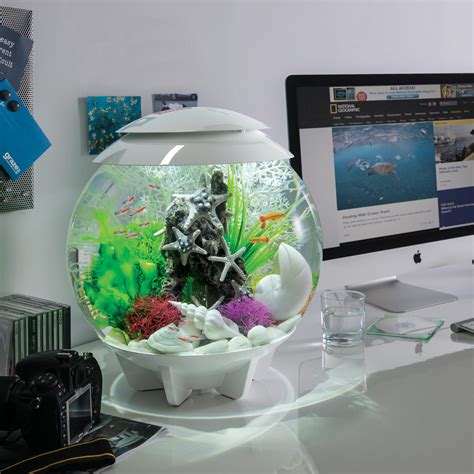 Biorb Halo Aquarium With Mcr Light Gallon White