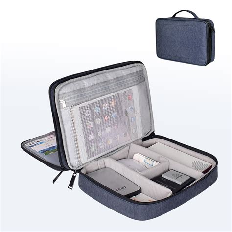 Sm02 nylon waterproof portable multi-functional laptop storage bag electronic accessories travel ...