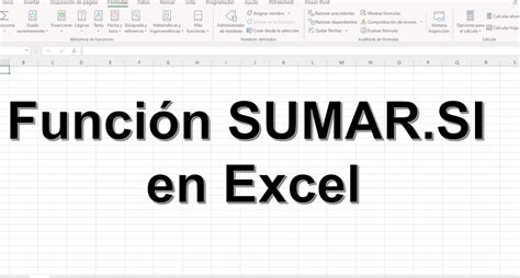 Comando De Suma En Excel En Ingles Image To U