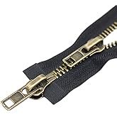 Amazon YaHoGa 8 26 Inch Antique Brass Separating Jacket Zipper Y