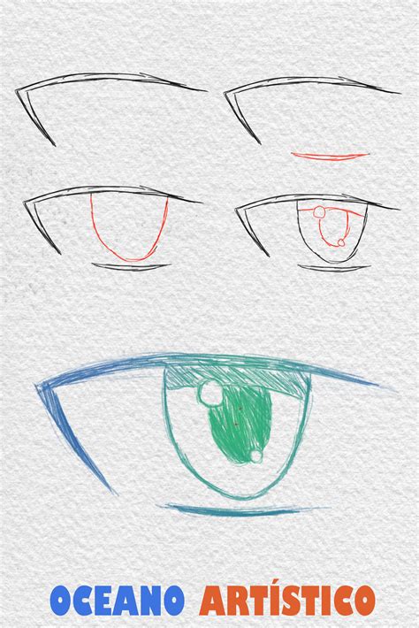 Olho Masculino Desenho Anime - Desenho Realista De Olho Masculino