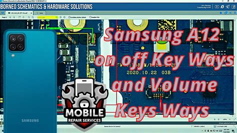 Samsung A12 On Off Key Ways And Volume Keys Ways YouTube