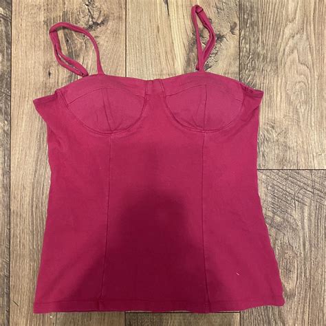 S Hot Pink Tank Top Brands Name Is No Depop