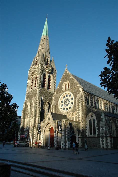 Beautiful Christchurch Cathedral in New Zealand