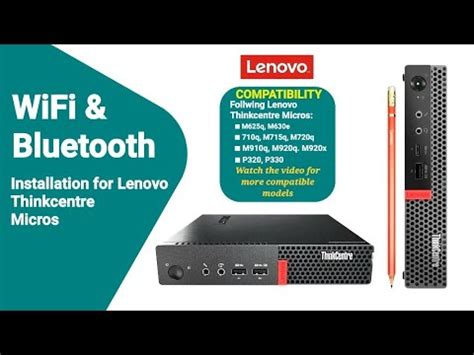 Wifi And Bluetooth Installation For Lenovo Thinkcentre Micro Machines