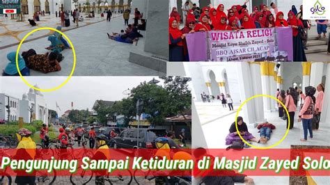 Masjid Zayed Solo Dipadati Komunitas Gowes Jamaah Pengajian