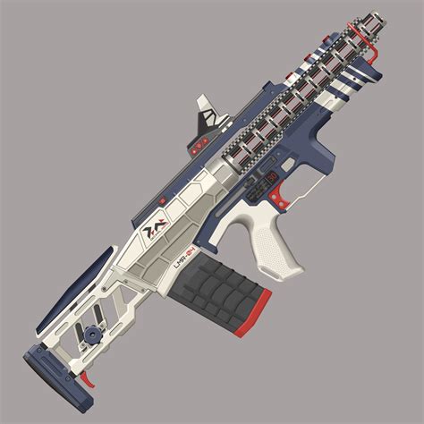 Artstation Lmr 04 Linear Motor Rifle