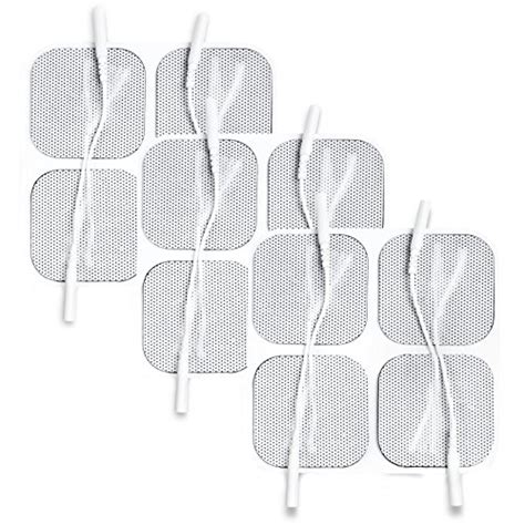 Tenscare Ecm5050v 50x50 Mm Reusable Electrode Pads Pack Of 12