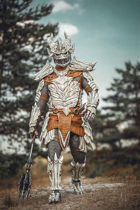 Skyrim Dragon Scale Armor Cosplay