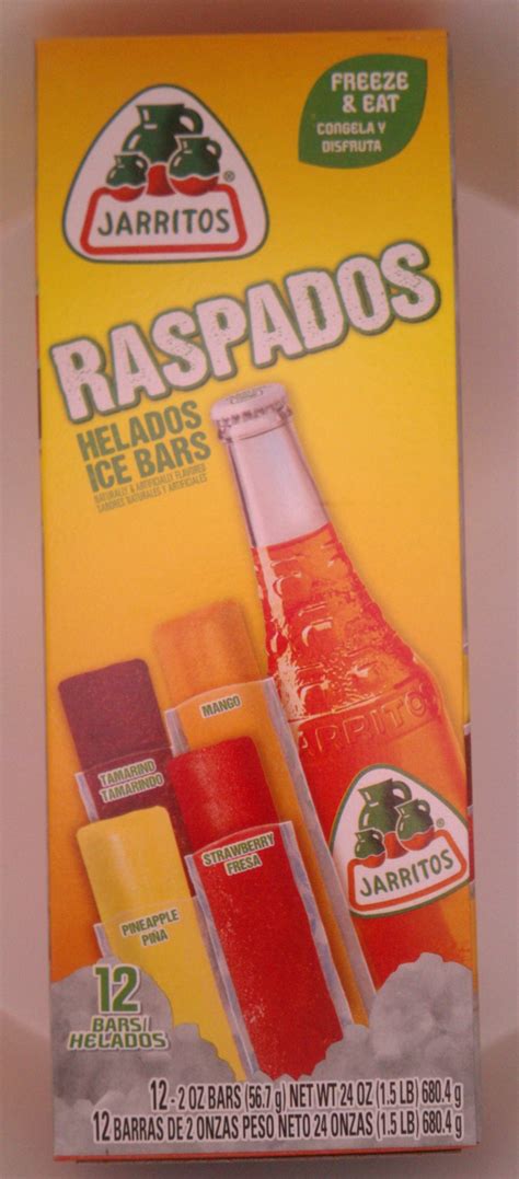 Buy Jarritos Ice Bars Raspados De Jarrito Freeze And Eat 12 Bars 2oz