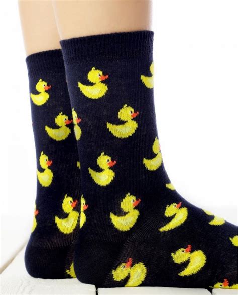 Chaussettes Motifs De Canard De Ch Ri Chaussettes Dr Les Etsy