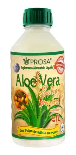 Aloe Vera L Quido Sabor Tropical Lt Prosa Mercadolibre