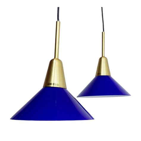 Herstal Herstal Group Plafondlamp Martello Blauw Glas