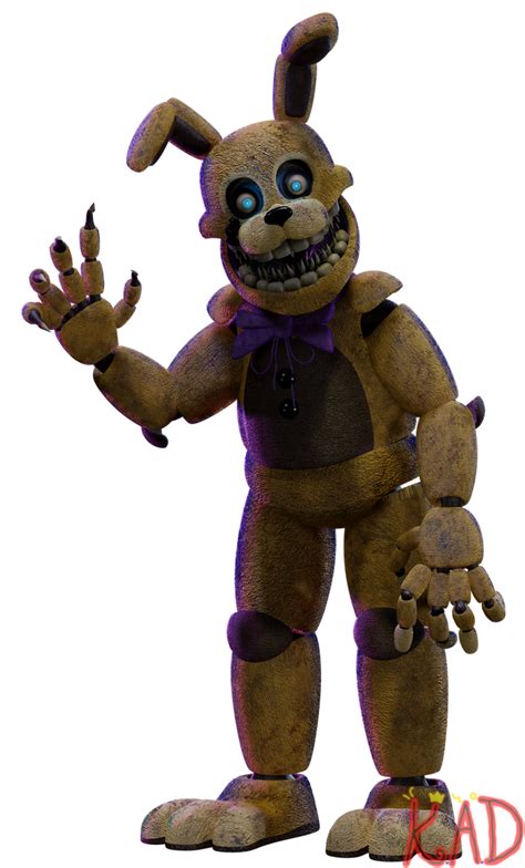 Itp Spring Bonnie Render 2 Alt By Kingangrydrake On Deviantart