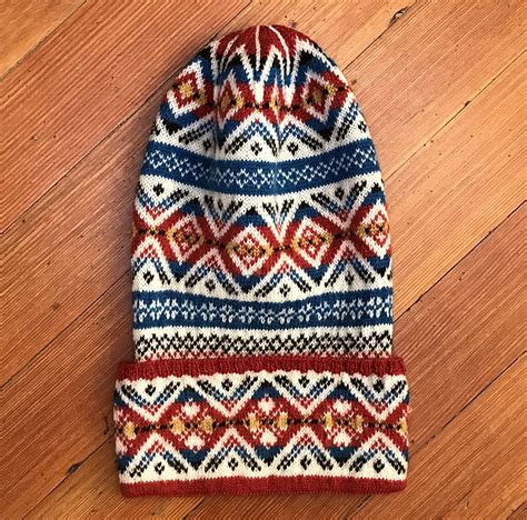 Ravelry Knitting Jenny Fair Isle Fisherman S Kep Hat Pattern By