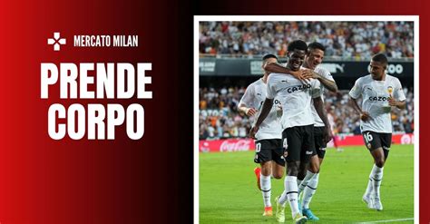 Mercato Milan Dalla Spagna “musah Il Valencia Apre Alla Cessione”