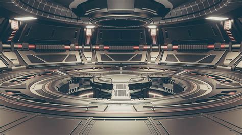 Sci-fi Industrial Scene 3D Render | RenderHub Gallery