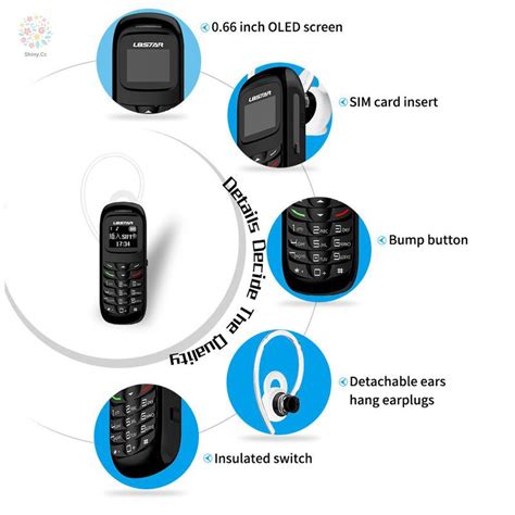 l8star bm 70 mini gsm ชุดหูฟังบลูทูธแบบ dial โทรศัพท์มือถือ m 4 h 1 ...