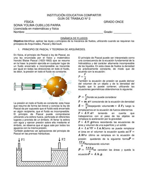 Calaméo Guia De Dinamica De Fluidos