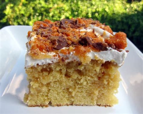 Butterfinger Cake - Plain Chicken