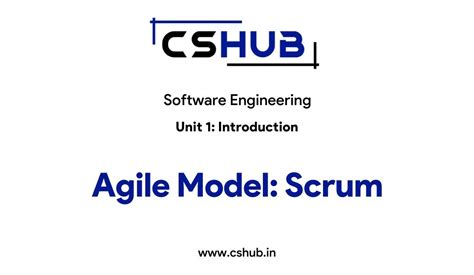 Agile Model Scrum Software Engineering