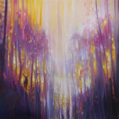 Artist Creates Ethereal Landscape Paintings Bursting With Color