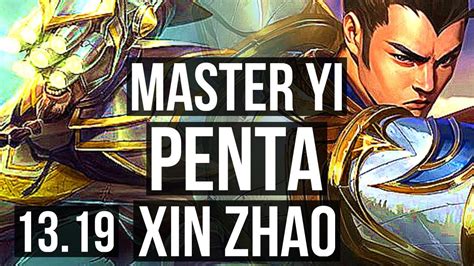 YI Vs XIN JNG Penta 1 3M Mastery 700 Games NA Master 13 19