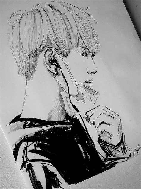 Suga Fan Art C Mo Dibujar Cosas Dibujos Realistas Dibujos Incre Bles