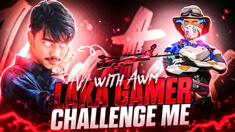 1 Vs 4 With Only Awm🥵😱 Laka Gamer Challenged Me😡😤 Hardest Challenge