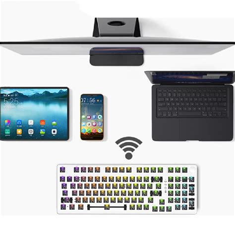 Mathew Tech Kc Pro Layout Mechanical Keyboard Usb Hot Swappable Rgb Gaming Keyboard Kit