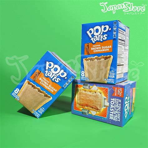 Kellogg Pop Tart Toaster Pastry Frosted Brown Sugar Cinnamons ^384g | Shopee Singapore