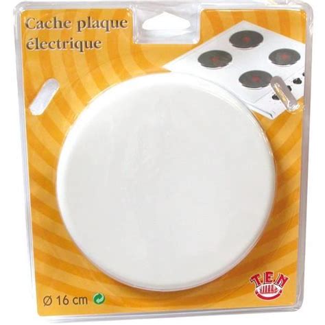 Cache Plaque Lectrique D Cm Blanc Cdiscount Maison